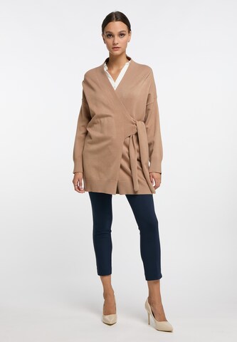 Cardigan 'Iridia' DreiMaster Klassik en beige