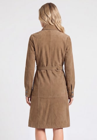 Robe-chemise 'Premium' DreiMaster PREMIUM en beige