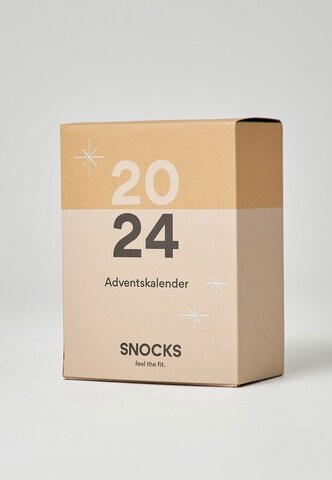 SNOCKS Adventskalender in Braun