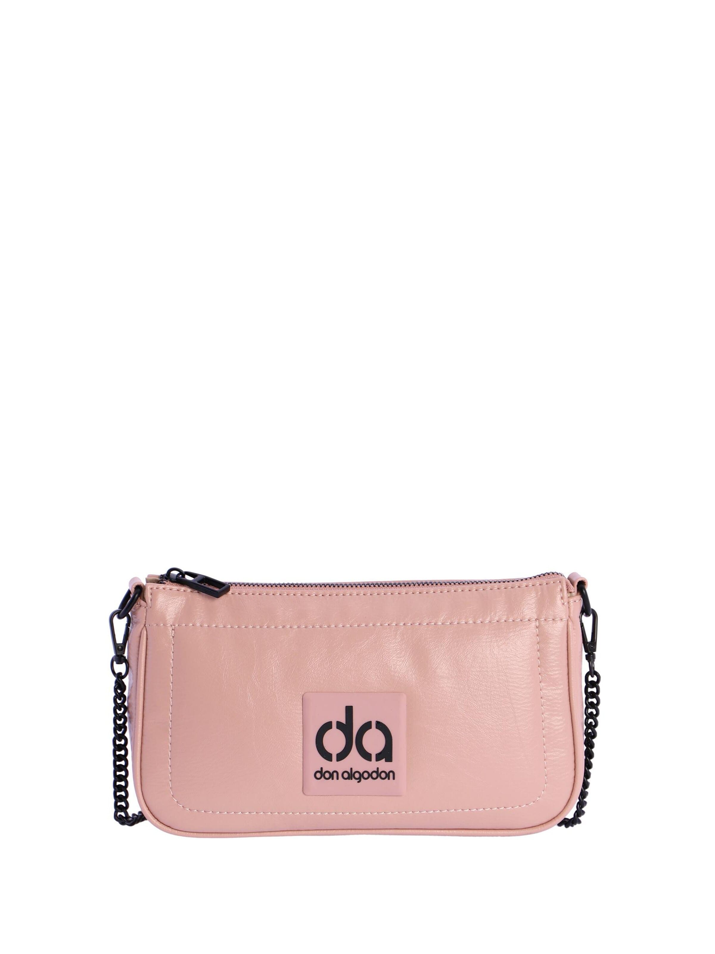 Don Algodon - Bolso de hombro 'Bolso' en rosa: frente