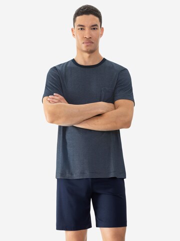Mey Pyjama kurz 'Bennison'‌‌ in Blau