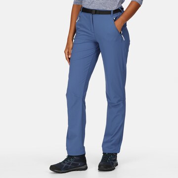 REGATTA Regular Outdoorhose 'Xert III' in Blau