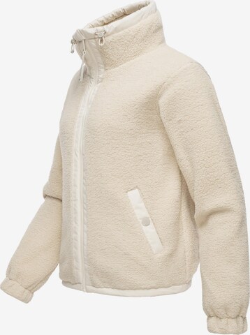 Jachetă  fleece 'Nordicka' de la Ragwear pe bej
