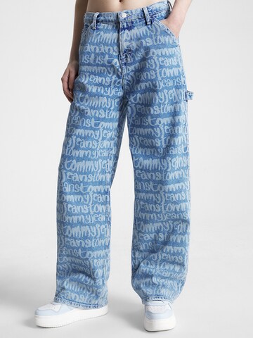 Tommy Jeans Wide Leg Jeans 'Daisy' in Blau: Vorderseite