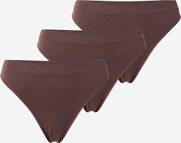 String 'ONLVICKY' ONLY en marron : devant