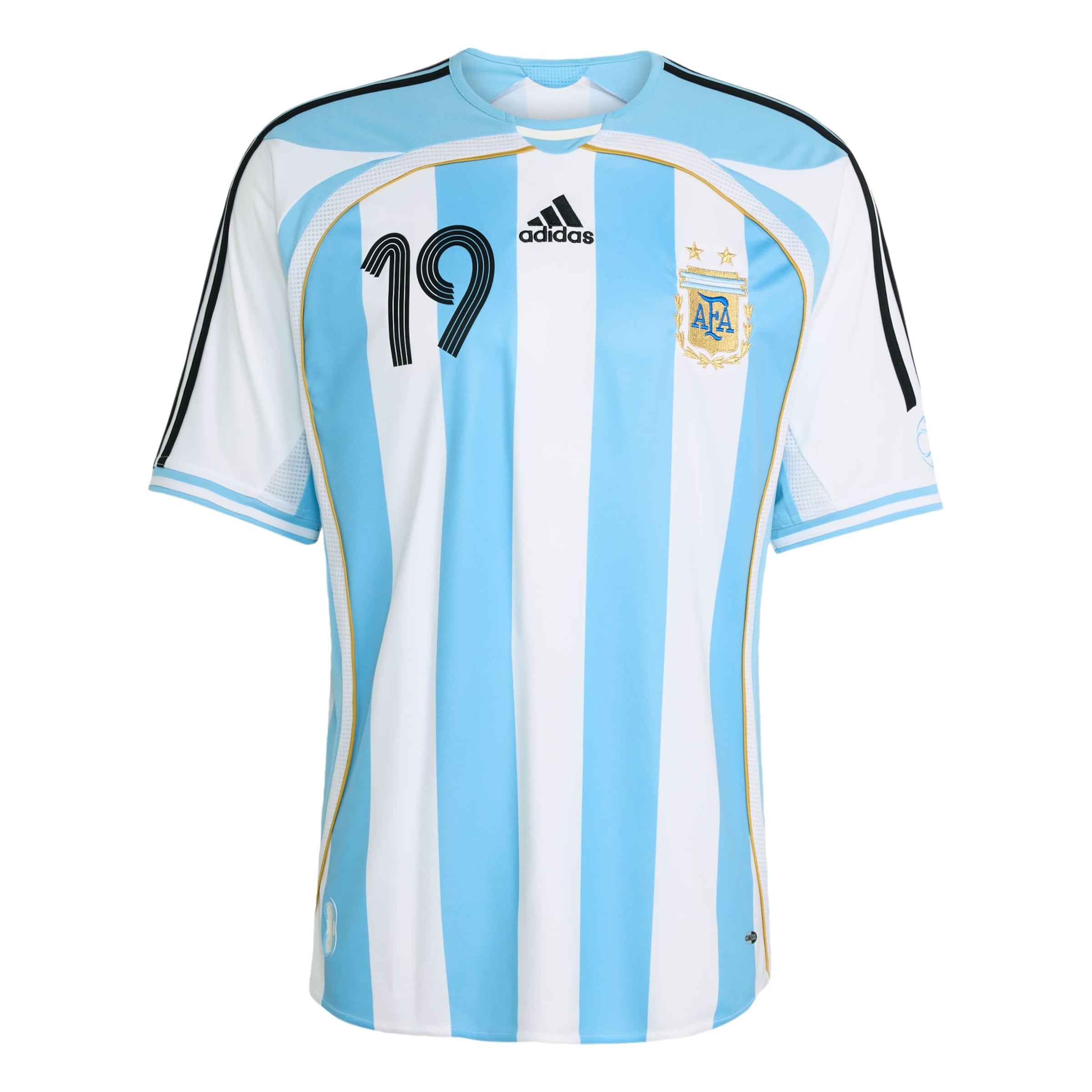 ADIDAS PERFORMANCE - Camiseta funcional 'Argentinien 2006 Messi' en blanco
