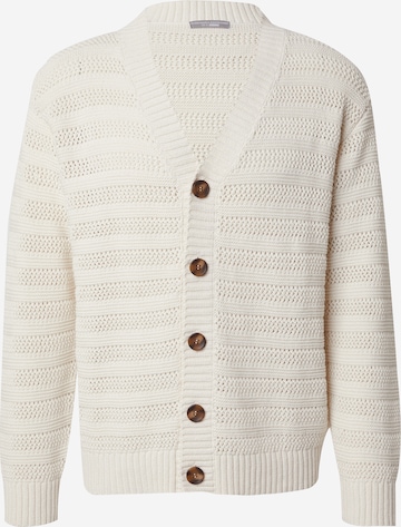 Guido Maria Kretschmer Men Knit Cardigan in Beige: front