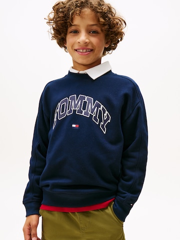 TOMMY HILFIGER Pullover 'Varsity' in Blau: Vorderseite