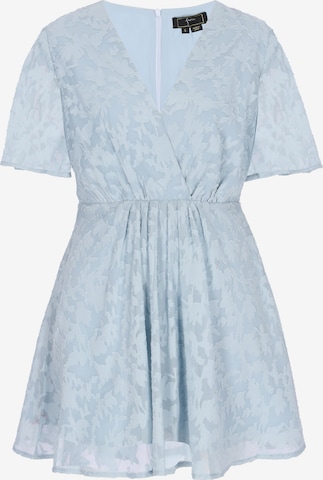 Robe 'Festive' faina en bleu : devant
