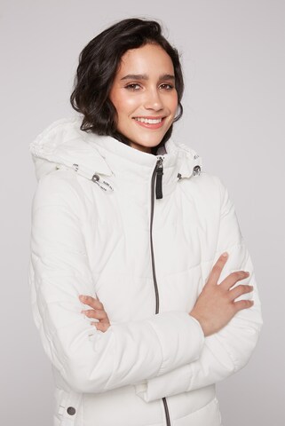 Soccx Winterjacke in Weiß