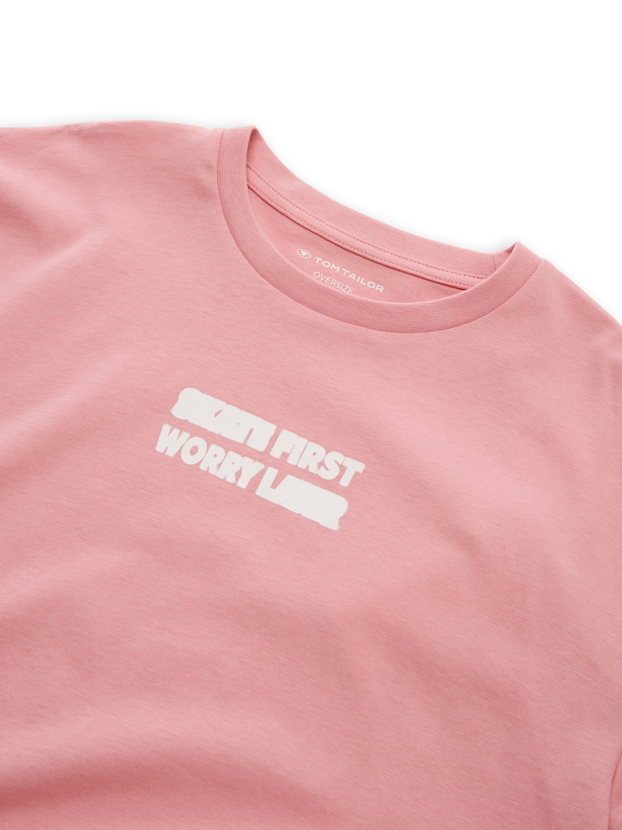 TOM TAILOR Shirt in Pink