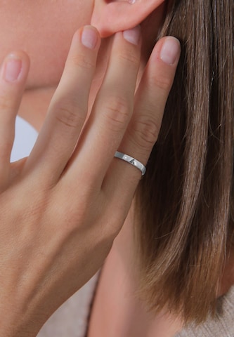 ELLI Ring in Zilver: voorkant