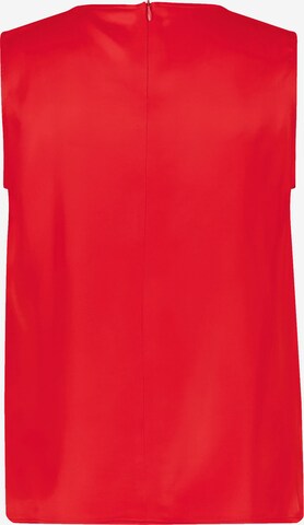 TAIFUN Bluse i rød