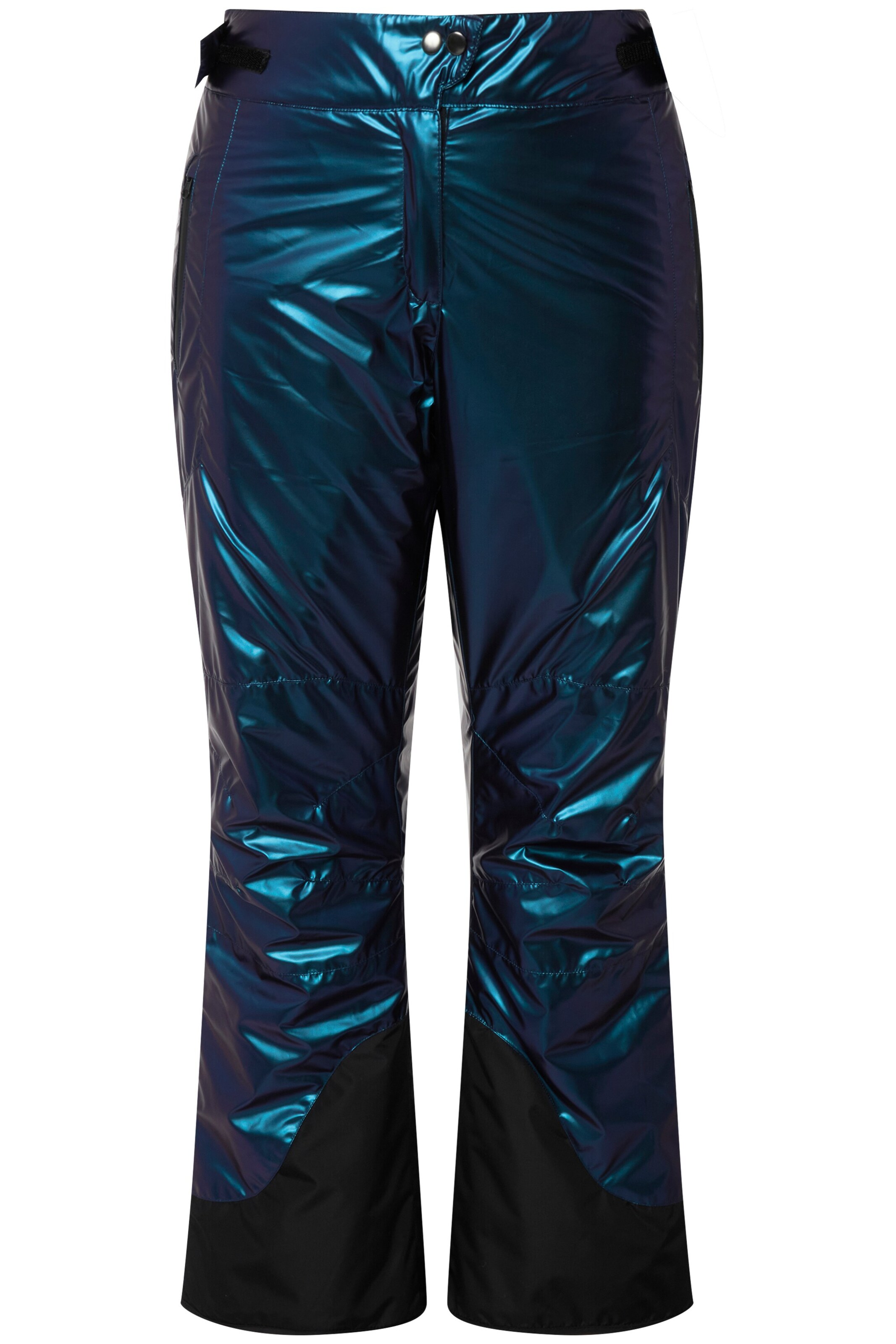 Ulla Popken Regular Funktionshose in Blau: Vorderseite