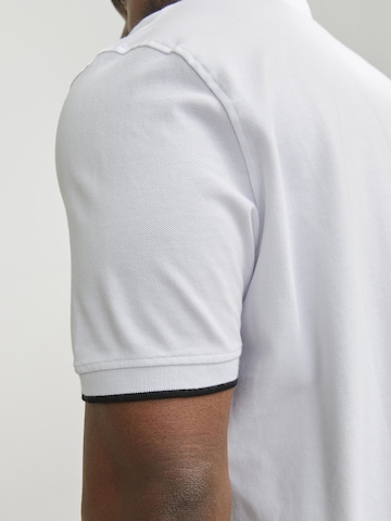 Jack & Jones Plus Shirt 'JJEPaulos' in White