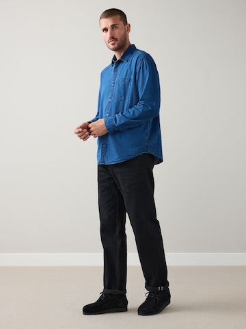 Next Regularen Kavbojke | črna barva