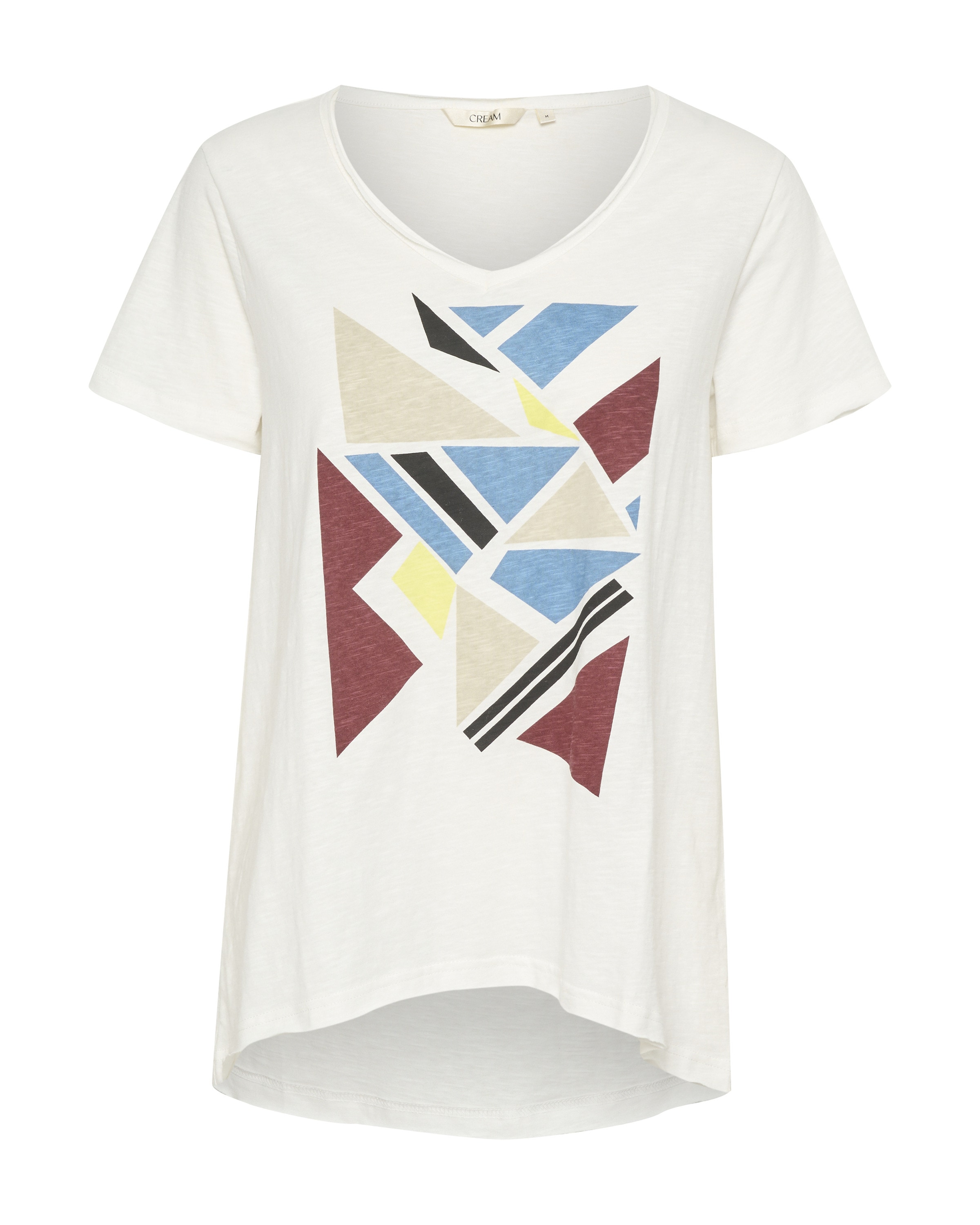Cream Tričko 'Amia' – bílá: přední strana