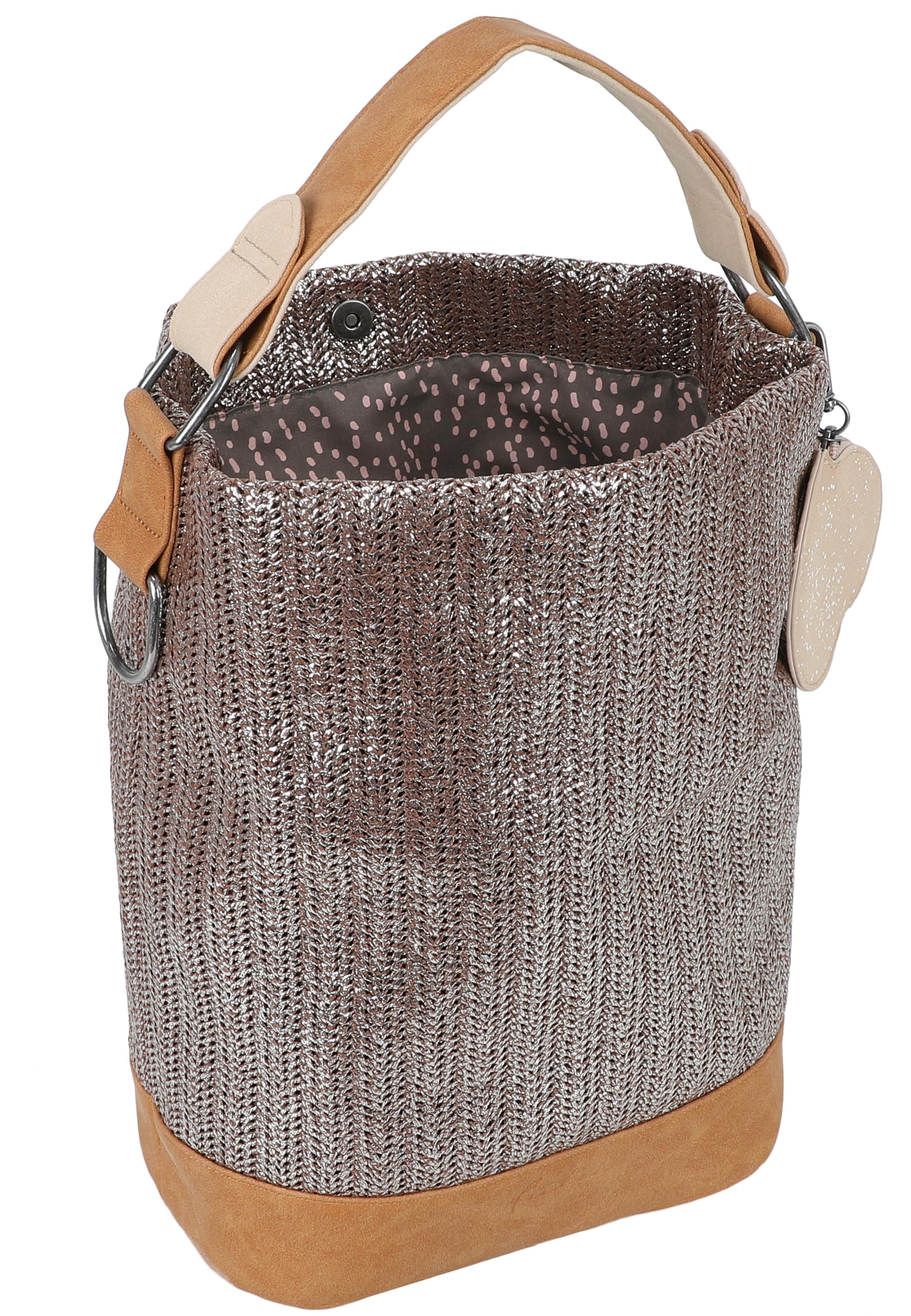 Fritzi aus Preußen Shopper 'Olga' in Zilver