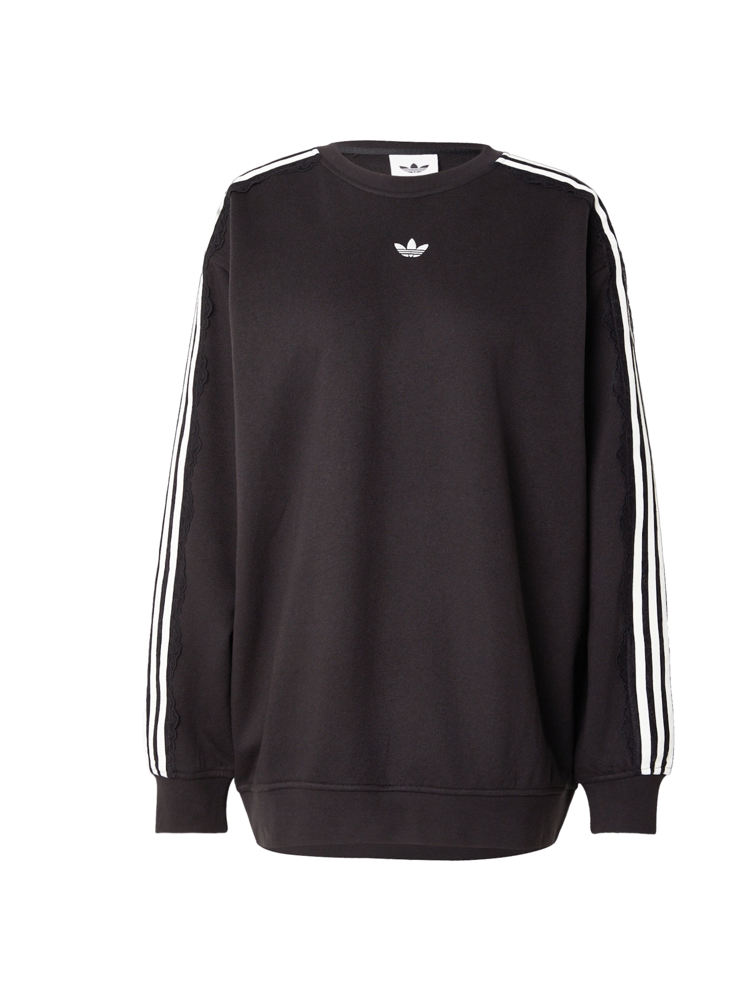 ADIDAS ORIGINALS Sweatshirt i svart: framsida
