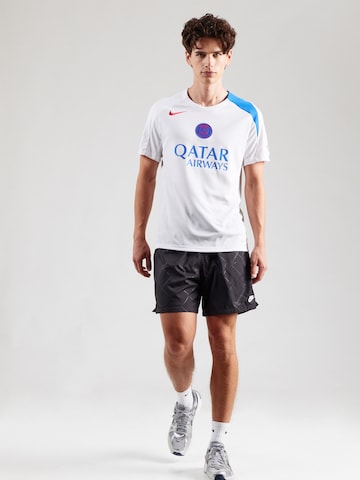T-Shirt fonctionnel 'Paris Saint-Germain Strike' NIKE en blanc