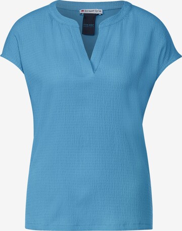 STREET ONE Shirt in Blau: predná strana