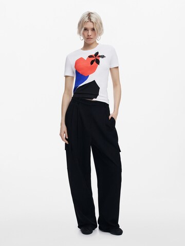 Desigual Shirt 'Mr. Christian Lacroix' in Weiß