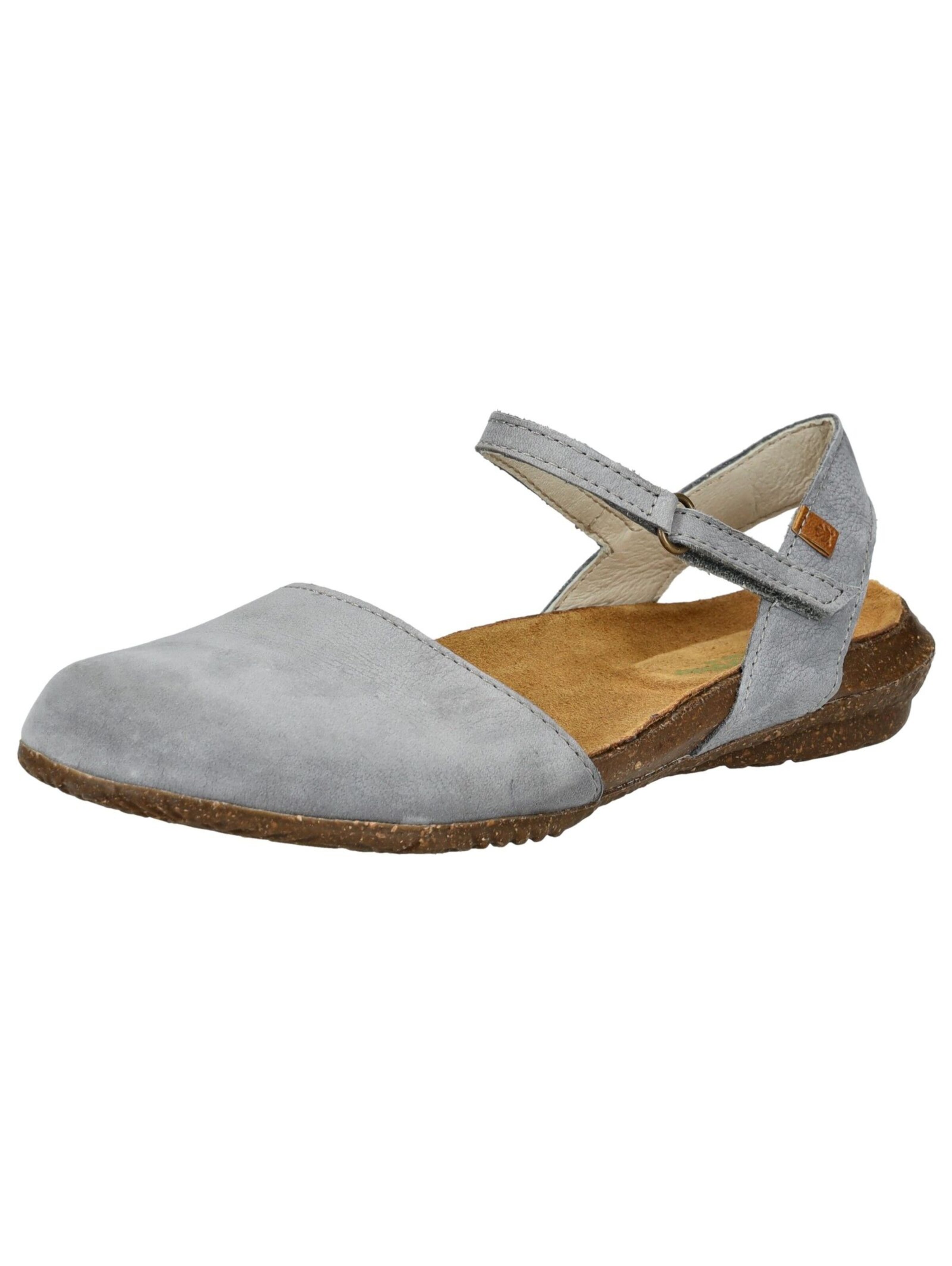 Sandales EL NATURALISTA en bleu : devant