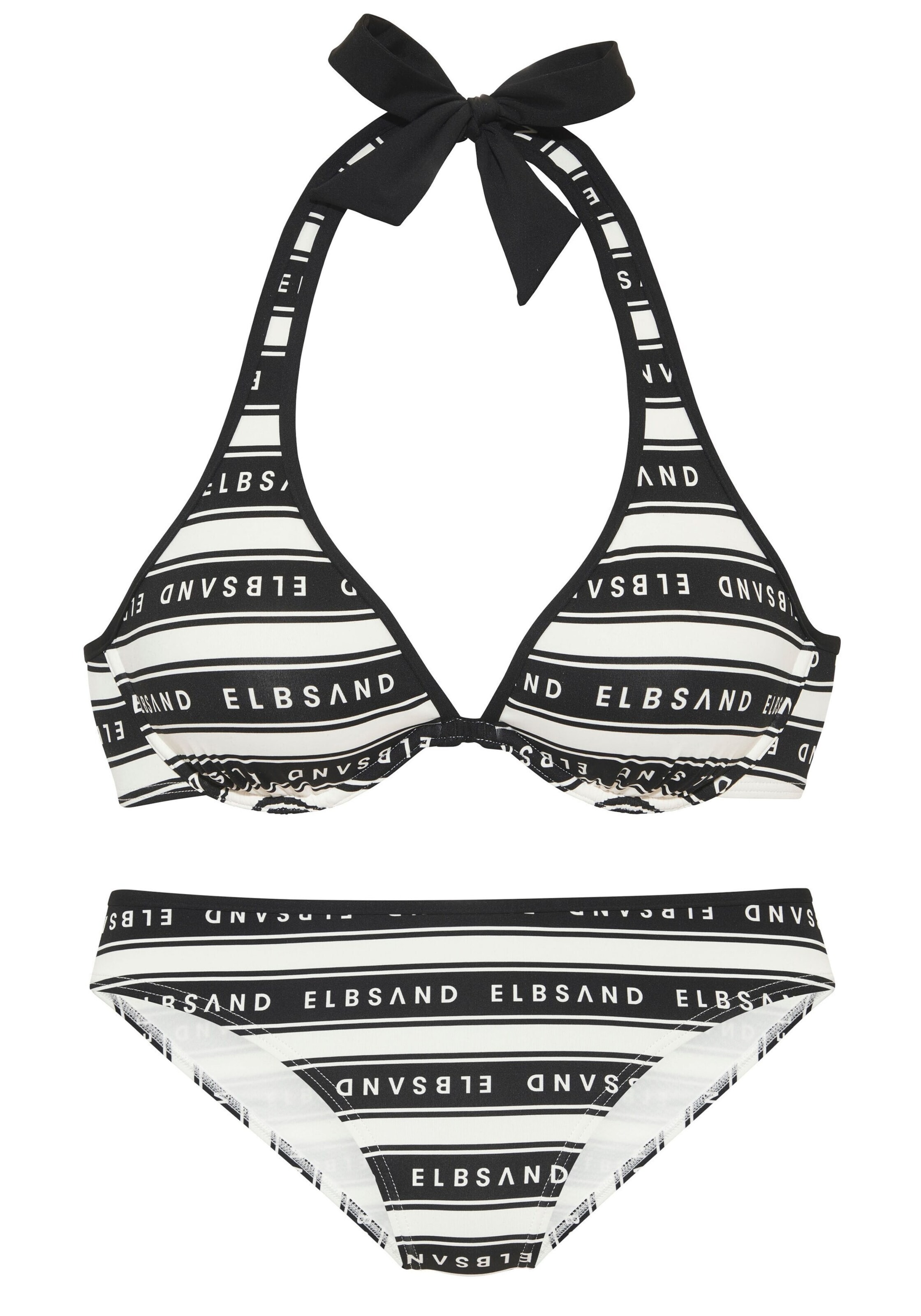 Elbsand Triangel Bikini in Weiß: Vorderseite