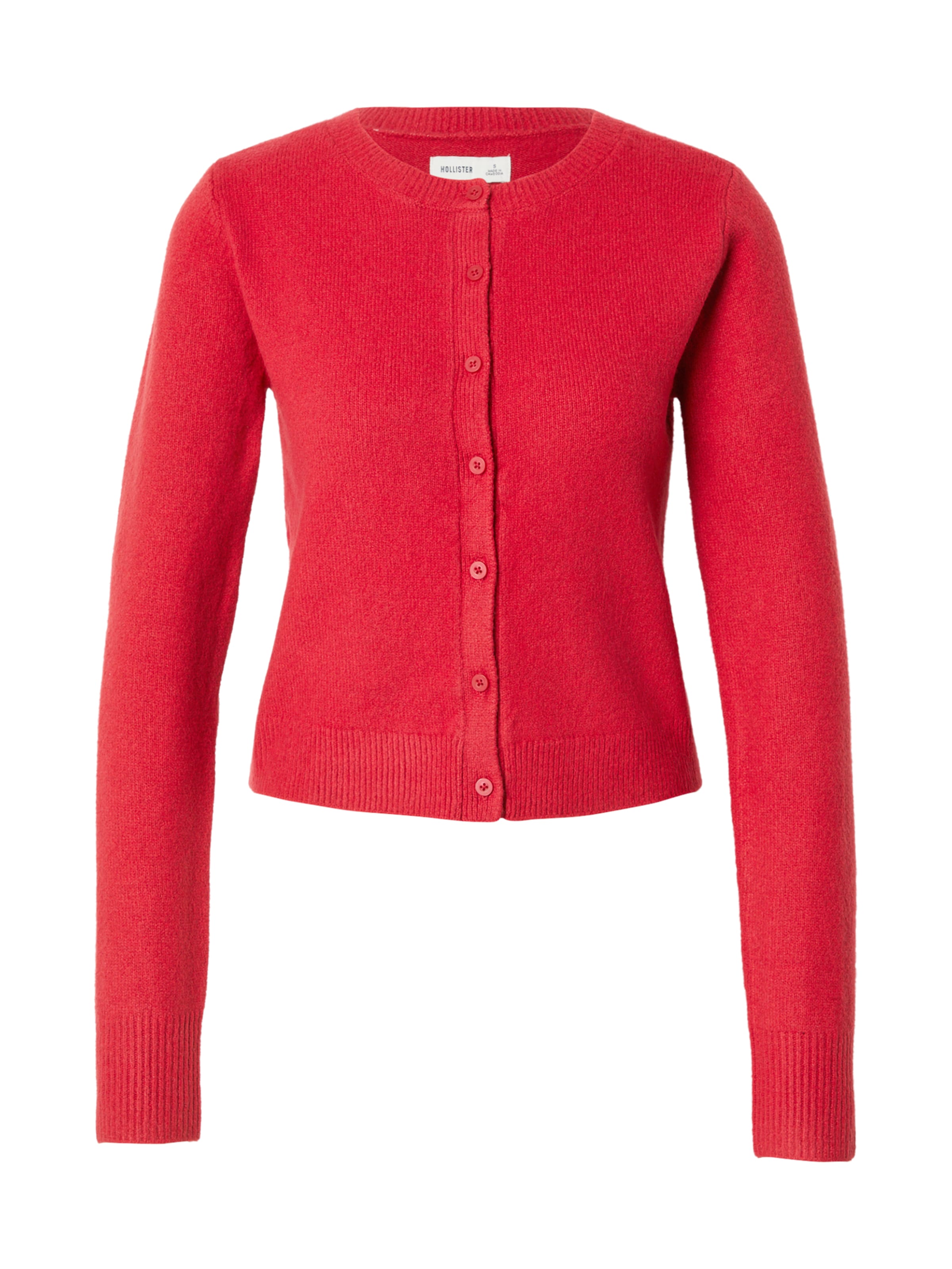 HOLLISTER Cardigan i rød: forside