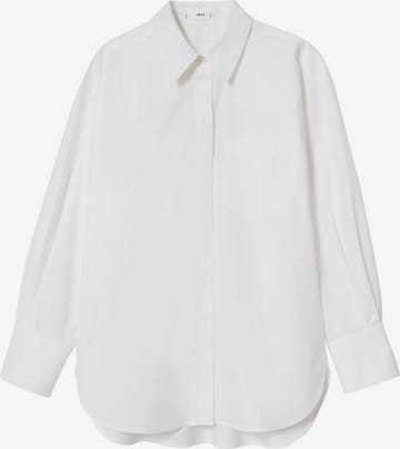 Camicia da donna 'Juanes' di MANGO in bianco: frontale