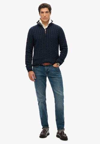 Superdry Trui in Blauw