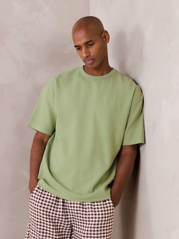 Next Shirt in Groen: voorkant