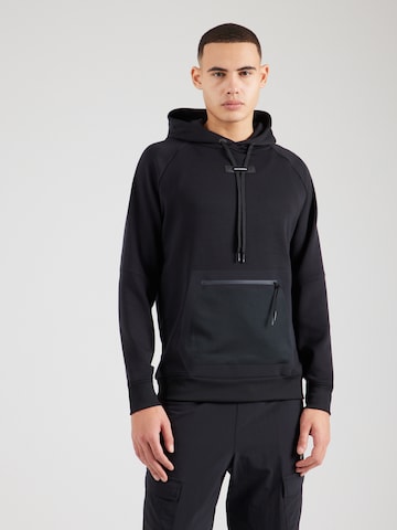 On Sweatshirt in Zwart: voorkant