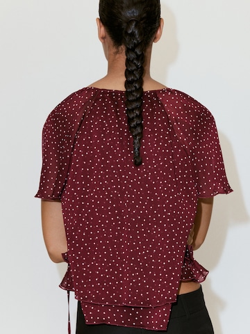 MANGO Bluza 'LURDI' | rdeča barva