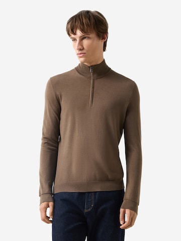 BOGNER Sweater in Brown: front