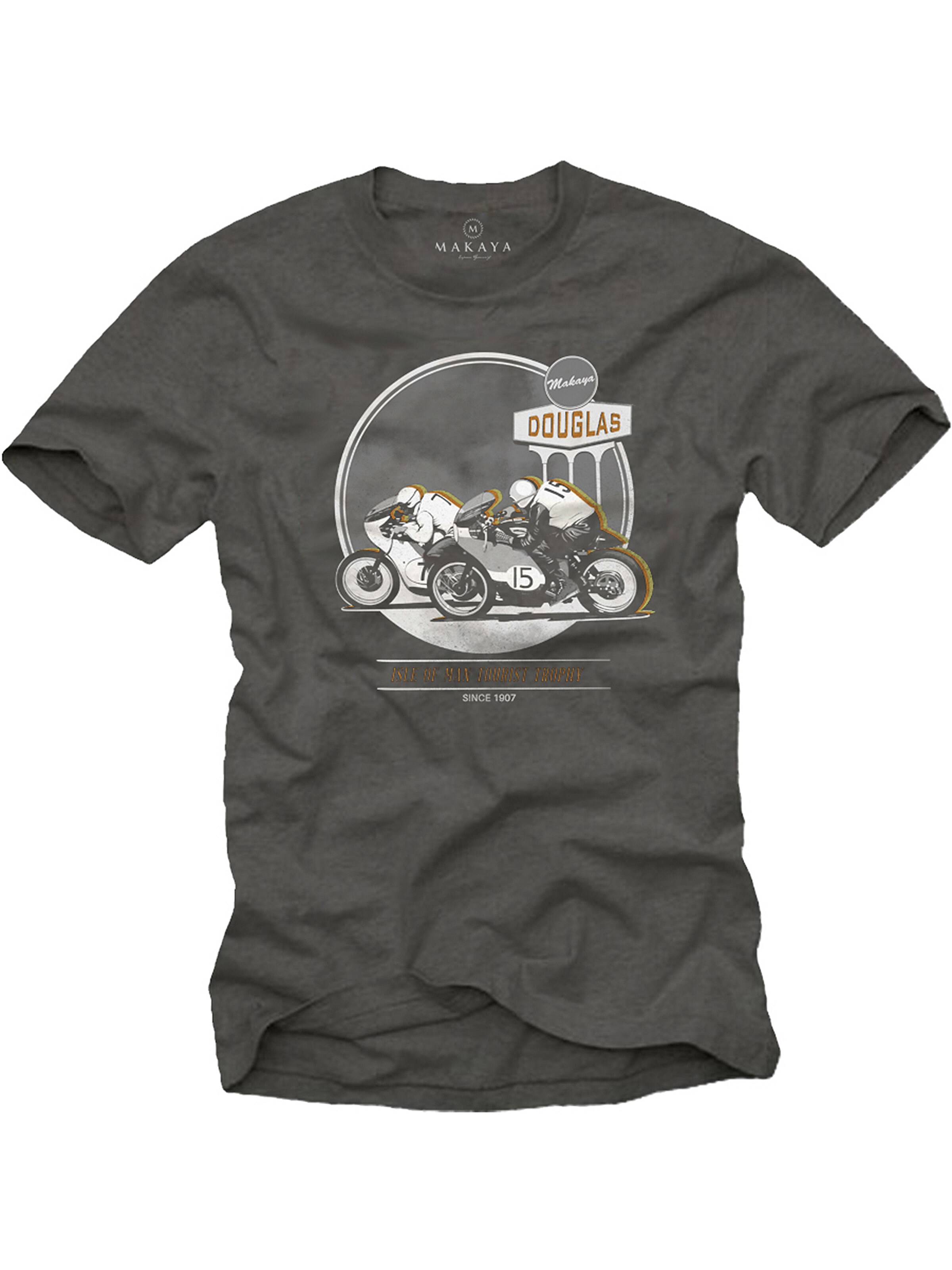 MAKAYA Shirt‌‌‌‌‌‌ in Grau: Vorderseite