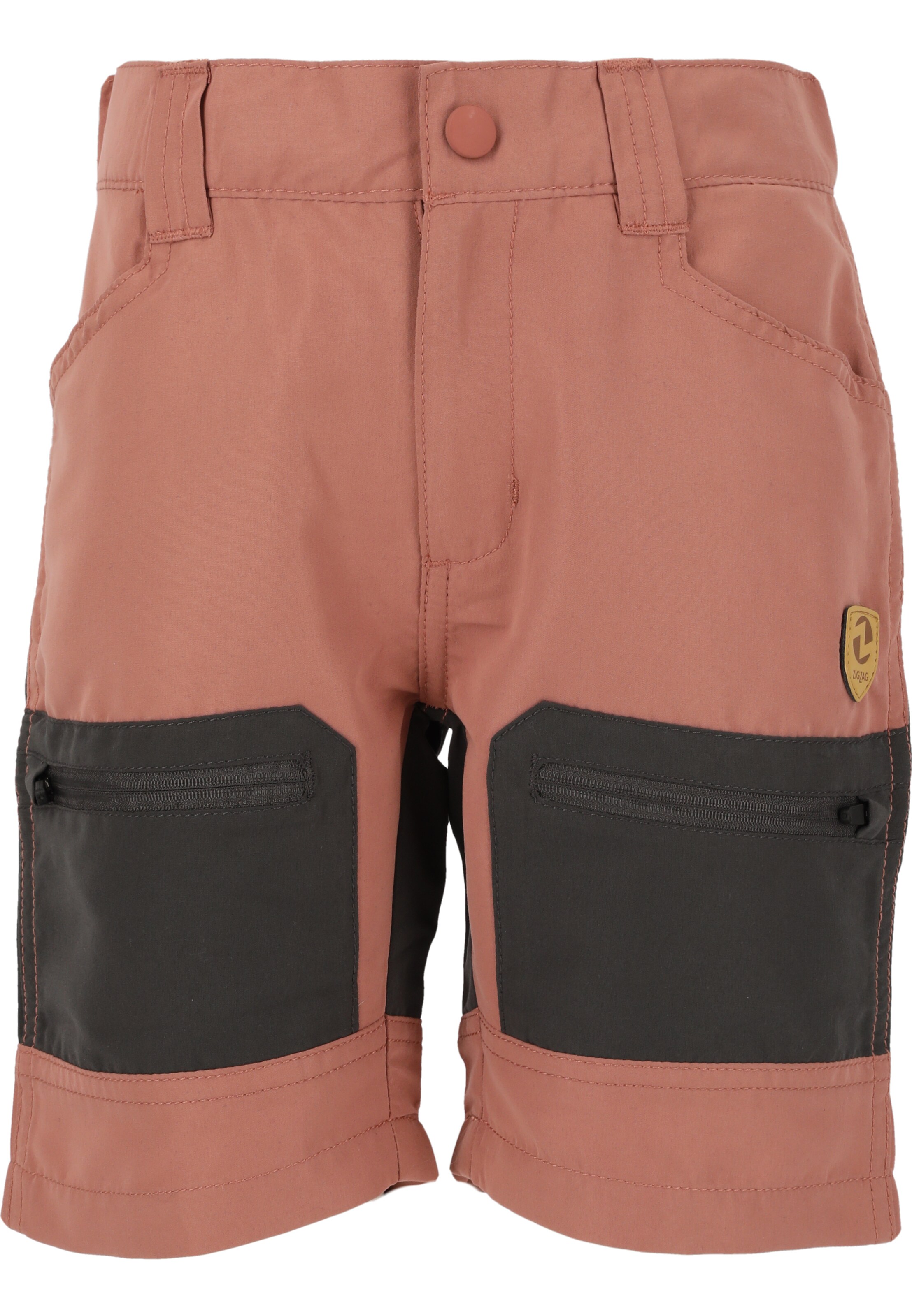 ZigZag Regular Outdoorhose 'Atlantic' in Rot: Vorderseite