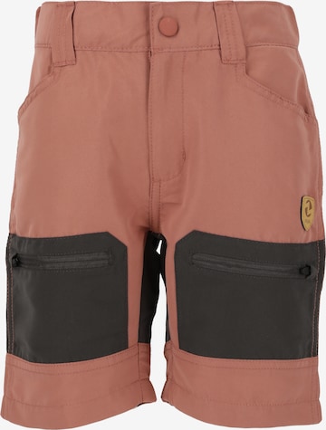 ZigZag Regular Outdoor Pants 'Atlantic' in Red: front