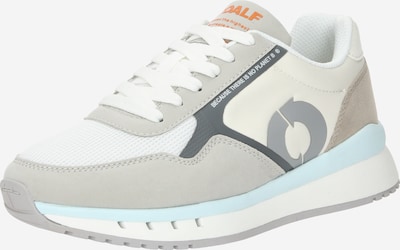 ECOALF Sneaker 'SICILIA' in hellgrau / dunkelgrau / orange / weiß, Produktansicht