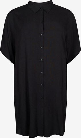 Zizzi Bluse 'ADA' in Schwarz: predná strana