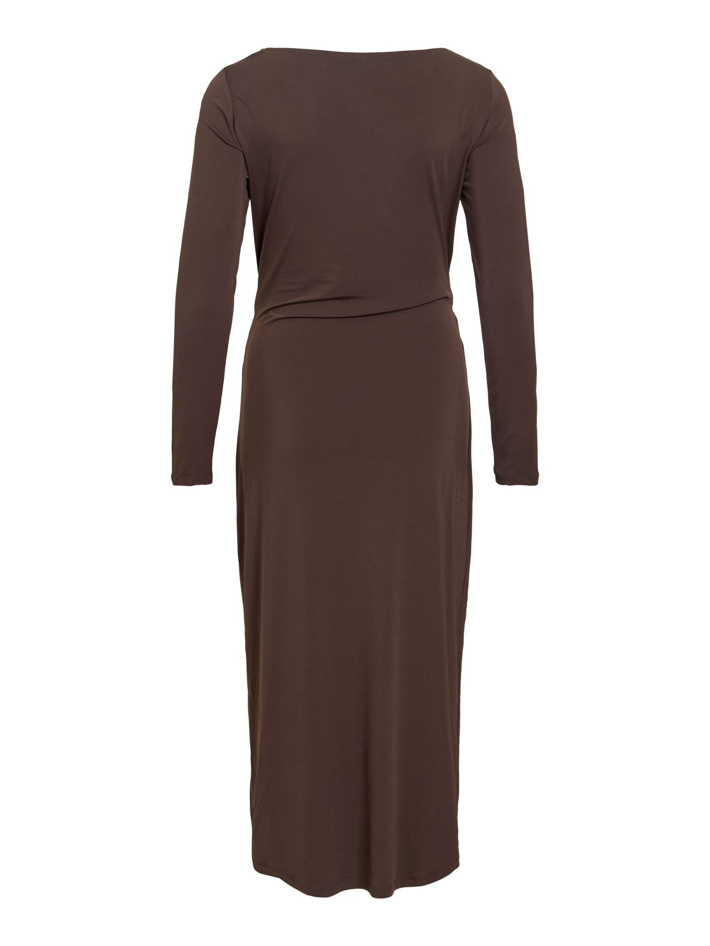 VILA Kleid 'JUSTINE' in Braun
