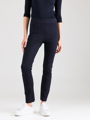 Coupe slim Pantalon TOMMY HILFIGER en bleu : devant