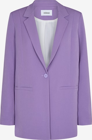 Blazer 'Tara' minimum en violet : devant