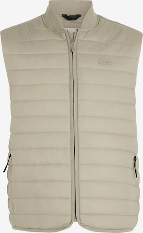 Calvin Klein Bodywarmer in Grijs: voorkant