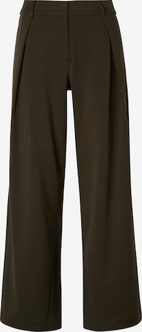 Barrel Pantalon à pince 'Chica Henrika' MSCH COPENHAGEN en vert : devant
