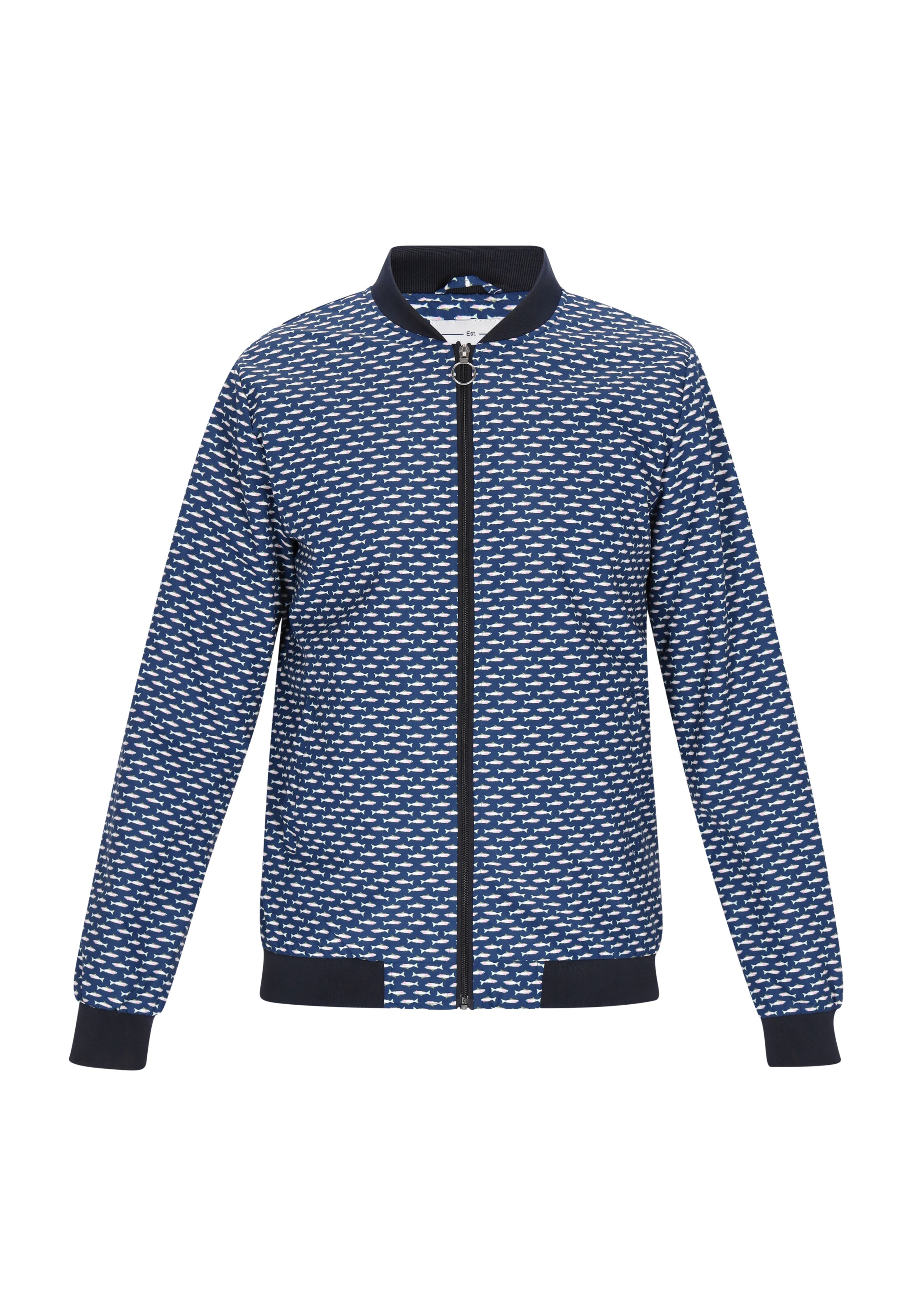 Veste mi-saison MO en bleu : devant