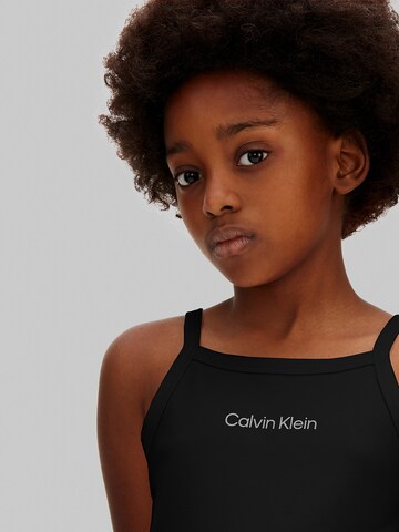 Calvin Klein Jeans Jurk 'Punto Milano' in Zwart