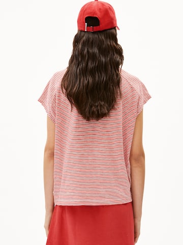 ARMEDANGELS Shirt 'Oneliaa' in Red: front