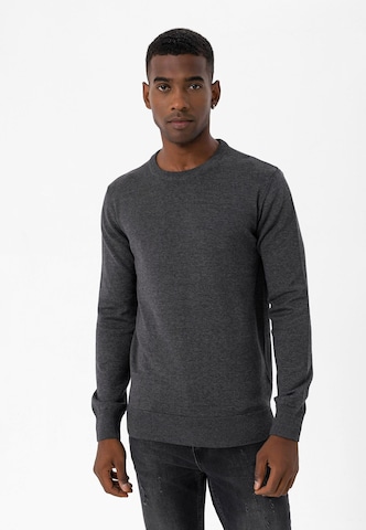 Pull-over Moxx Paris en gris : devant
