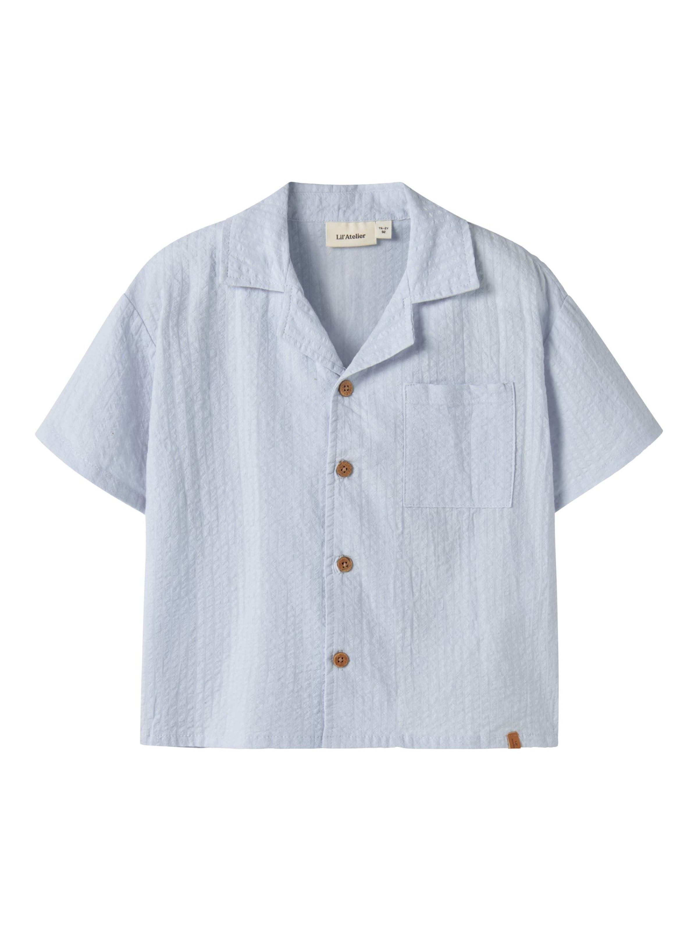 Lil'Atelier Chemise en 92 en bleu, Vue avec produit